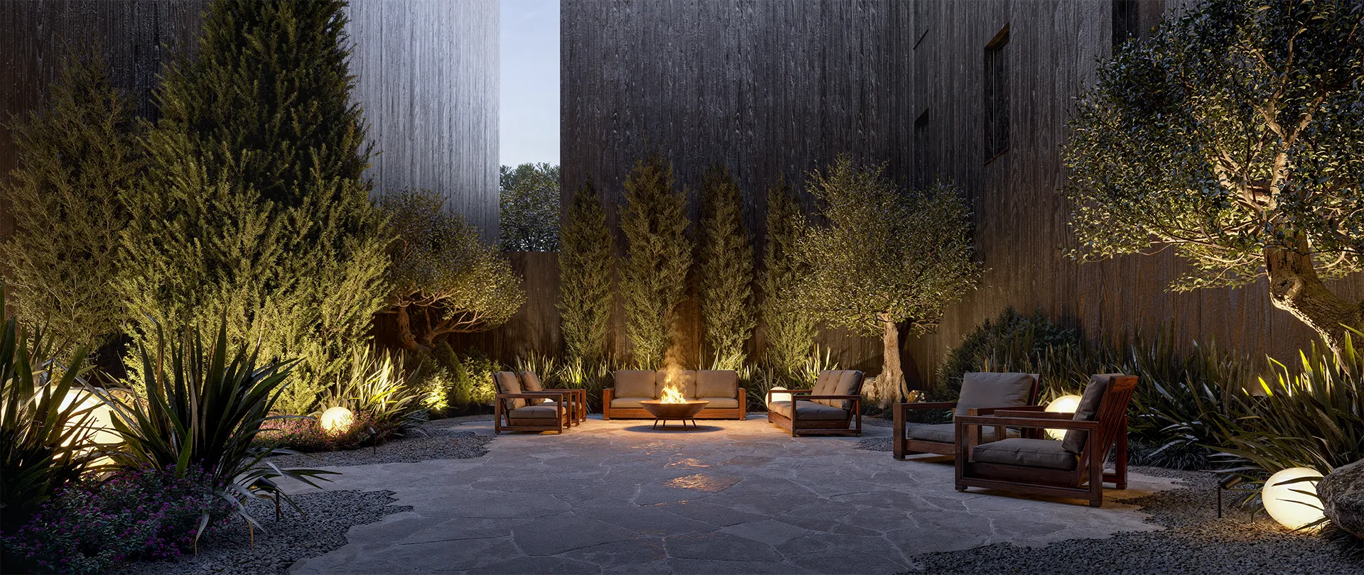 Ambiente jardim central